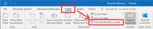 Przycisk w Menu Outlook-a